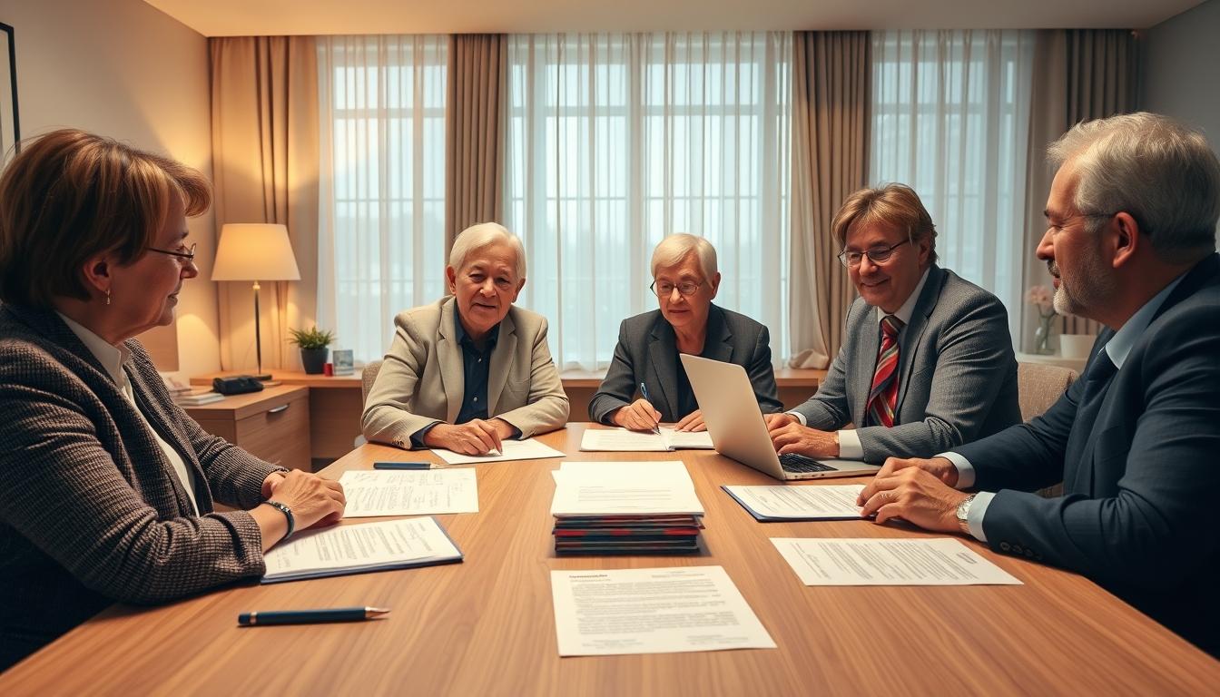 Property settlement documents and transfer review